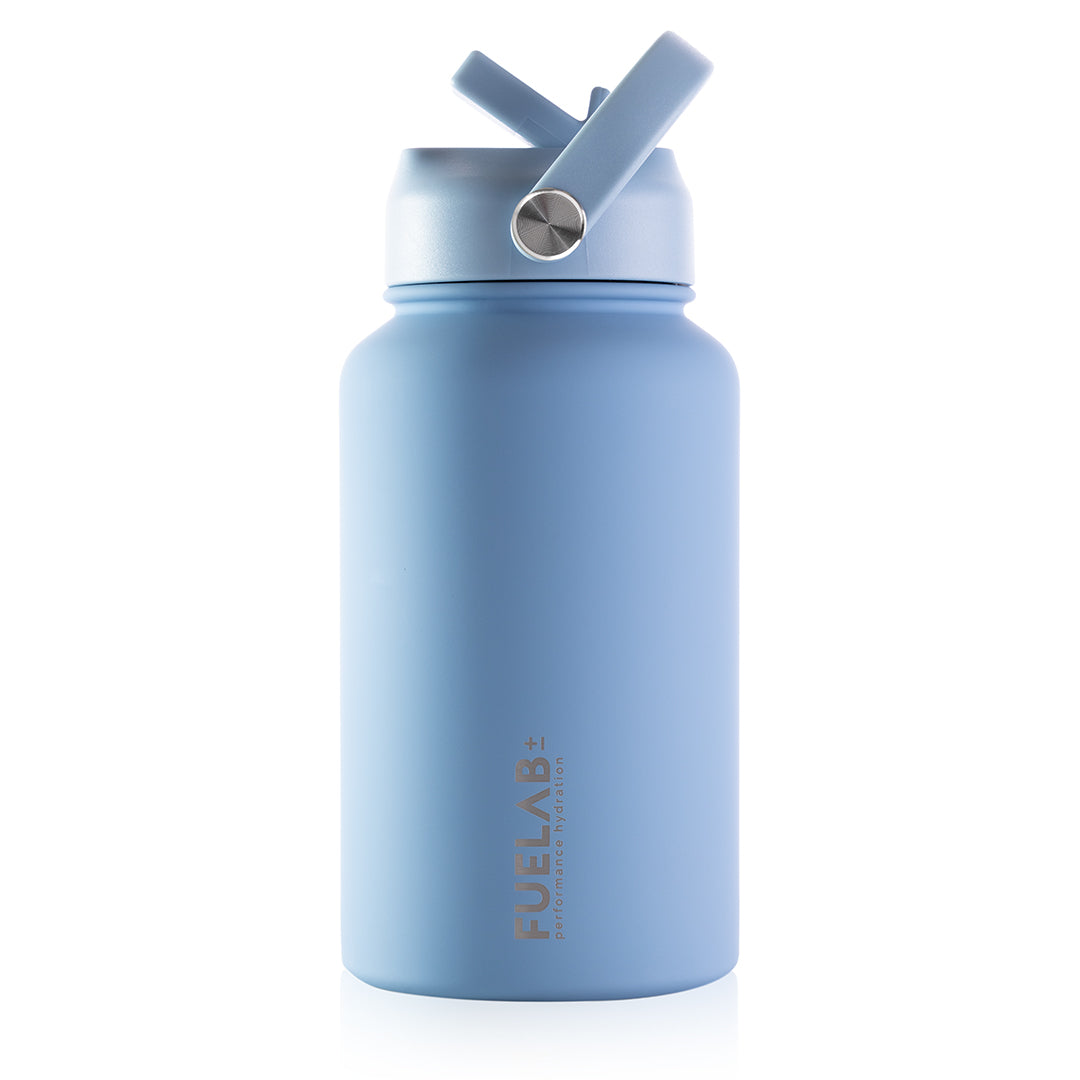 FUELAB± Hydration Bottle Insulated бутилка със сламка · cloud blue | 650 ml