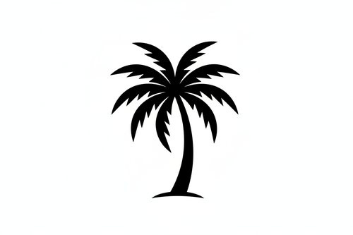 palm black svg
